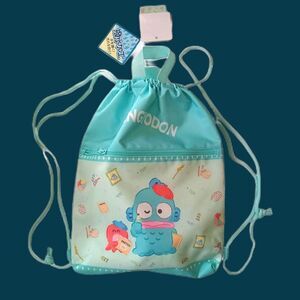 Sanrio Hangyodon Drawstring Backpack And Tote Bag